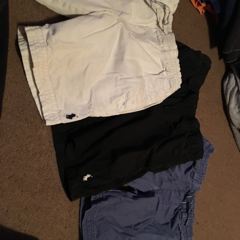 3 pair polo shorts